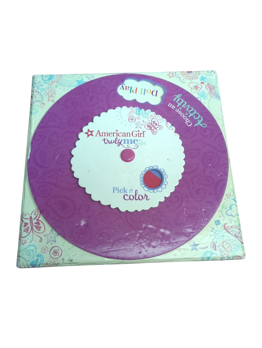 American Girl Truly Me Activity Game.